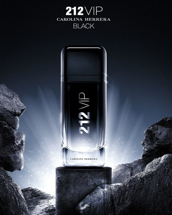 Carolina Herrera 212 VIP Black EDP 100ml bottle
