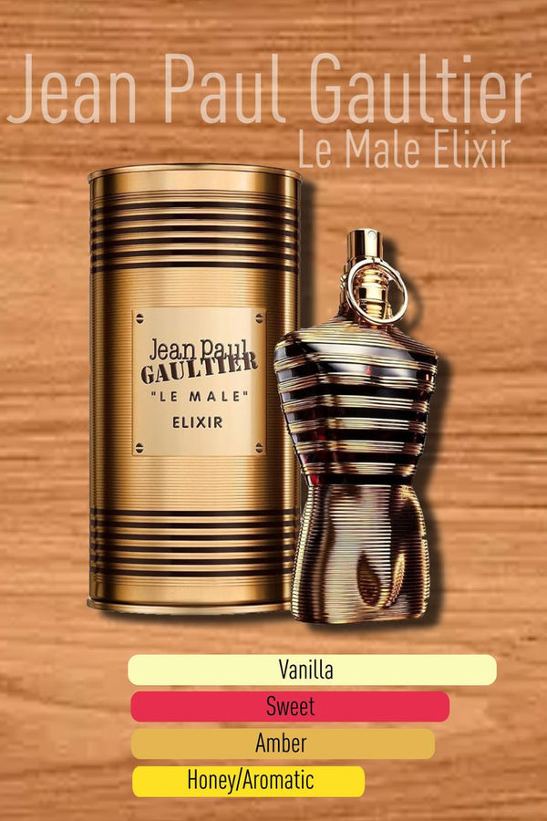 Jean Paul Gaultier Le Male Elixir Parfum 100ml bottle